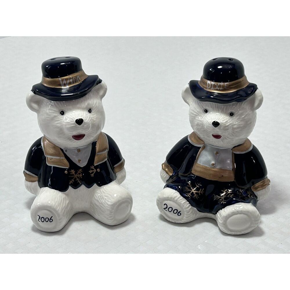 2006 Winn‎ Dixie Bears Collectors Salt and Pepper Shakers
